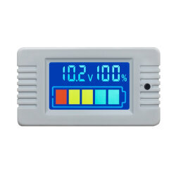 PZEM-023 8-100V DC Dijital Pil Voltaj Kapasite Göstergesi - 1