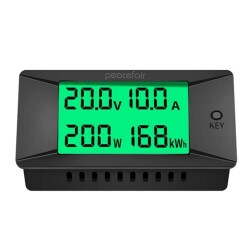 PZEM-025 0-300V 300A Voltmetre Ampermetre - Batarya Kapasite Yöneticisi - 2