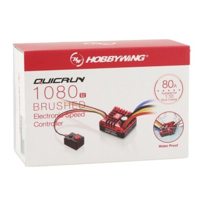 QuicRun QR-1080 80A Waterproof ESC - T Plug - 2