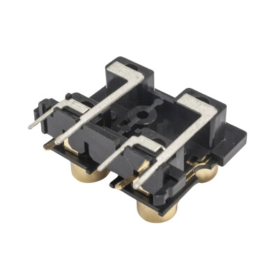RC14 3.5mm Dual Stereo RCA Jack Female - PCB Type - 2