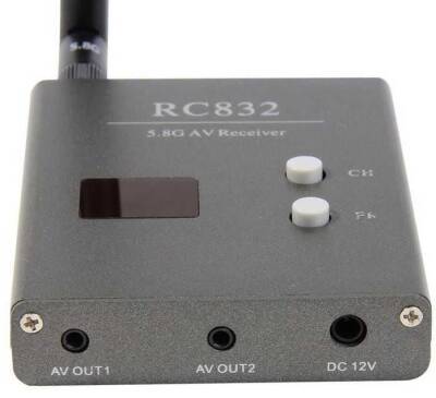 RC832 48CH 5.8G 600mW AV Alıcı Reciever - 2