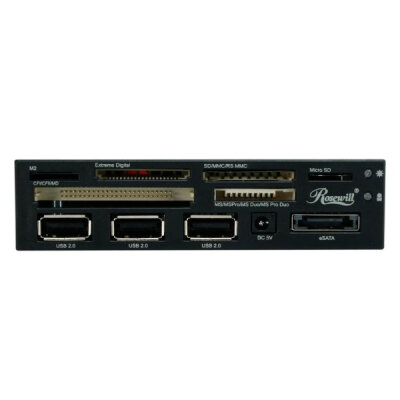 RCR-AK-IM5002 Çok Fonksiyonlu 8-in-1 USB 2.0 Dahili Kart Okuyucu - 3