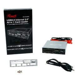 RCR-AK-IM5002 Multifunctional 8-in-1 USB 2.0 Internal Card Reader