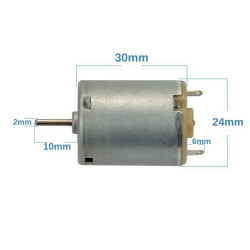 RE280 3-6V Mini DC Motor - Oyuncak Motoru - 2