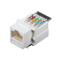 RJ45 CAT5e Keystone Ethernet Soketi - 1