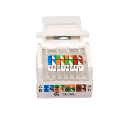 RJ45 CAT5e Keystone Ethernet Soketi - 3