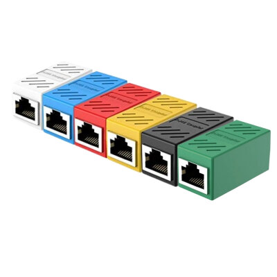 RJ45 Dişi-Dişi Ara Bağlantı Soketi - Mavi - 3