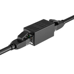 RJ45 Female-to-Female Interconnect Connector - White - 4