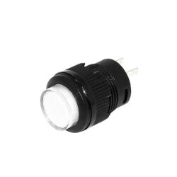 RL16-503B 16MM Led Plastic Push Button White