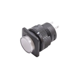 RL16-504A 16MM Self-locking Led Plastic Button White
