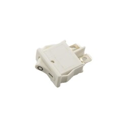 RL3-4 White On/Off Switch 2 Pin T85