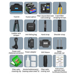 S-80 Fiber Optic Fusion Splicer Machine - 4