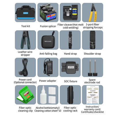 S-80 Fiber Optic Fusion Splicer Machine - 4