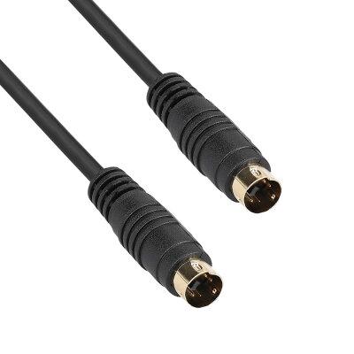 S-Video SVHS 4-Pin Mini DIN Male-to-Male Cable - 2