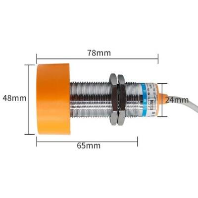 SC-3025A 6-36V 25mm NPN NO Endüktif Mesafe Sensörü - 2