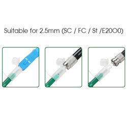 SC/FC/ST 2.5mm Fiber Optik Temizleme Kalemi - 2