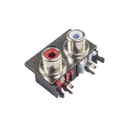 SCP662B 3.5mm Stereo RCA Jack Dişi - PCB Tip 