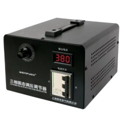 SCR-18KVA AC380V 100A 3-Phase Adjustable Solid State Voltage Regulator - Upgraded 