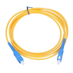 SC/UPC-SC/UPC Single Mode SX Fiber Optic Patch Cable - 3 Meters