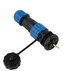SD13 2 Pin 13mm Waterproof Connector Kit - Panel Type
