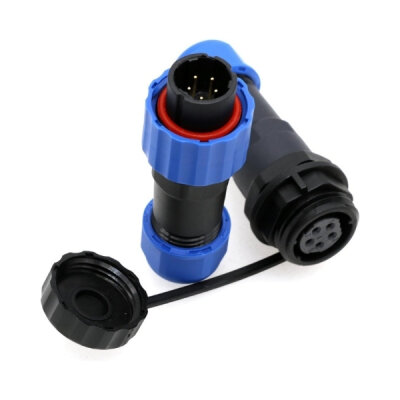 SD16 5 Pin 16mm Waterproof Connector Kit - 2