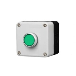 Single Push Button Box - Green