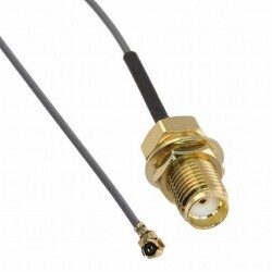 SMA - IPEX 1 Dönüştürücü Kablo Gri - 15cm 