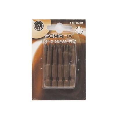 Somafix PH2 1/4 50mm Screwdriver Bit with 10 - 1