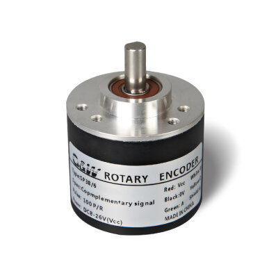 SP38-6-3000B-5-30-FG2 38mm 5-30V 3000 Pulse Rotary Encoder - 1