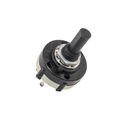 SR2611F-0103-21F5B-D8-N 26mm 3 Position Rotary Switch - Commutator - 1