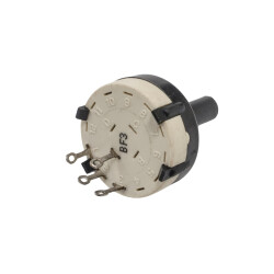 SR2611F-0103-21F5B-D8-N 26mm 3 Position Rotary Switch - Commutator - 2