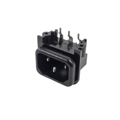 ST-01 Male Power Socket 90 Degree - 1