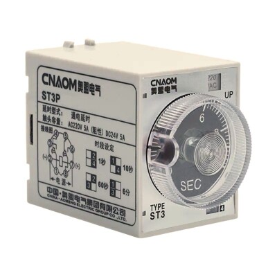 ST3PA-D AC 220V Delayed Time Relay - 10S - 1