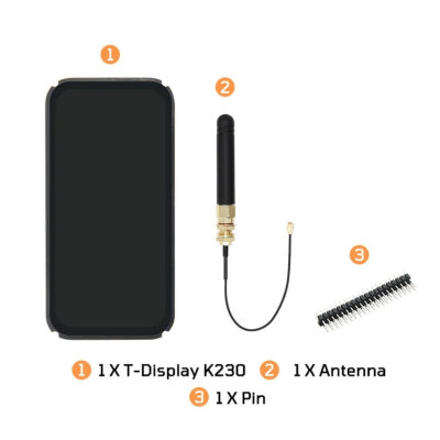 T-Display K230 433MHz LoRa AMOLED 4.1" Touchscreen Development Board with Camera - 5