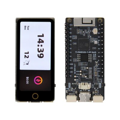T-Display-S3 V1.0 AMOLED 1.91" Touchscreen Development Board - Soldered - 1