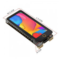 T-Display-S3 V1.0 AMOLED 1.91" Touchscreen Development Board - Soldered - 3