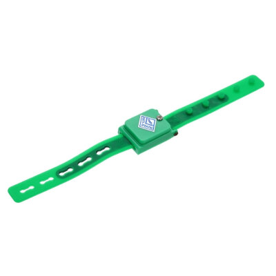 TA-001 Kablosuz Silikon Antistatik Bileklik - Yeşil - 2