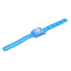 TA-001 Wireless Silicone Antistatic Wristband - Blue - 2