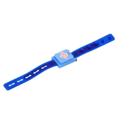 TA-001 Wireless Silicone Antistatic Wristband - Navy Blue - 2