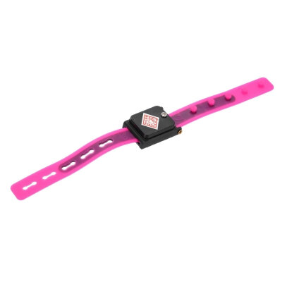 TA-001 Wireless Silicone Antistatic Wristband - Pink - 2