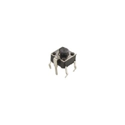 Tact Switch with 6X6X5mm 4 Pin Chassis 