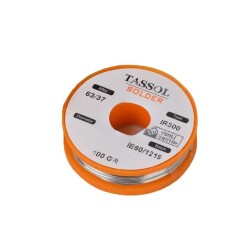 Tassol 1.6 mm 100gr Solder Wire (63% Tin / 37% Lead)