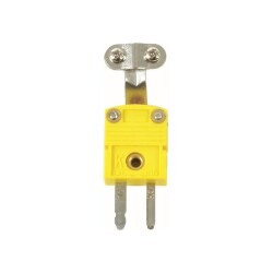 TC1-SR-Male - NiCr-Ni Thermocouple Plug Yellow