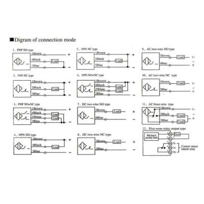 TCO-3040AL 6-36V 40mm NO Endüktif Mesafe Sensörü - 3