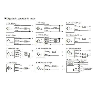 TCO-3040BL 6-36V 40mm NC Endüktif Mesafe Sensörü - 3