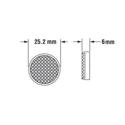 TD-06 25mm Reflektör / Mesafe Sensörleri Uyumlu - 2