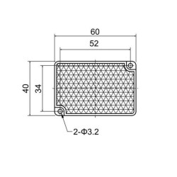 TD-09-1 Reflector / Distance Sensors Compatible - 2