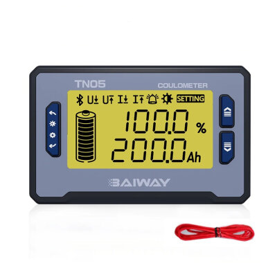 TN05 8-80V 50A Voltmetre Ampermetre - Batarya Kapasite Yöneticisi - 1