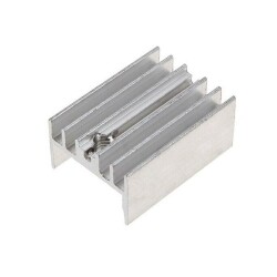 TO220 Aluminum Cooler Heatsink 15x10x20mm - Motorobit
