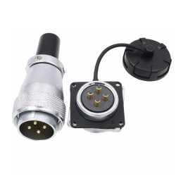 TPWS16 5 Pin 16mm Waterproof Connector Kit - Motorobit